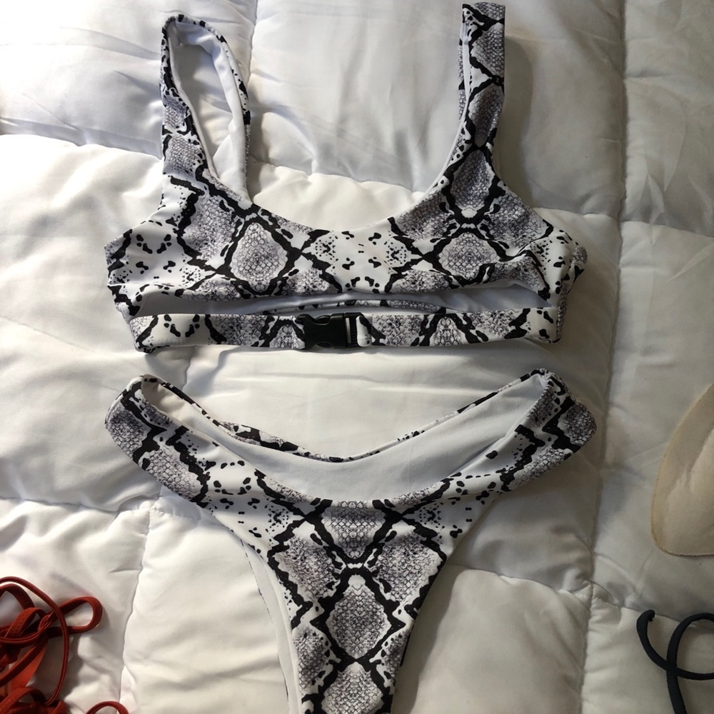 lizard skin bikini